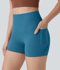 Tummy Control Side Pocket Shaping Shorts 5"
