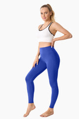 KleinBlue-High-Waisted Seamless Yoga Leggings 28"
