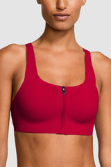 Breathable Zipper Sport Top