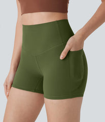 Tummy Control Side Pocket Shaping Shorts 5"