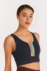 Effortless Stripes Active Tops