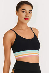 Effortless Macaron Cross Strap Tops