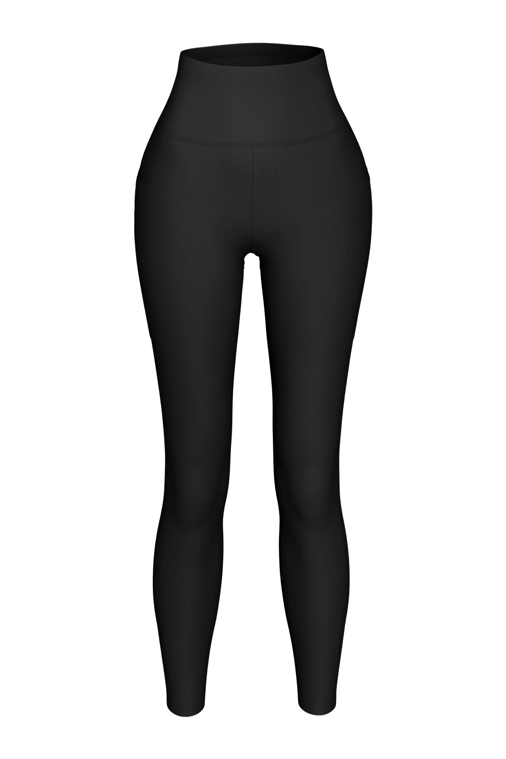 High-Waisted Seamless Yoga Leggings 28"