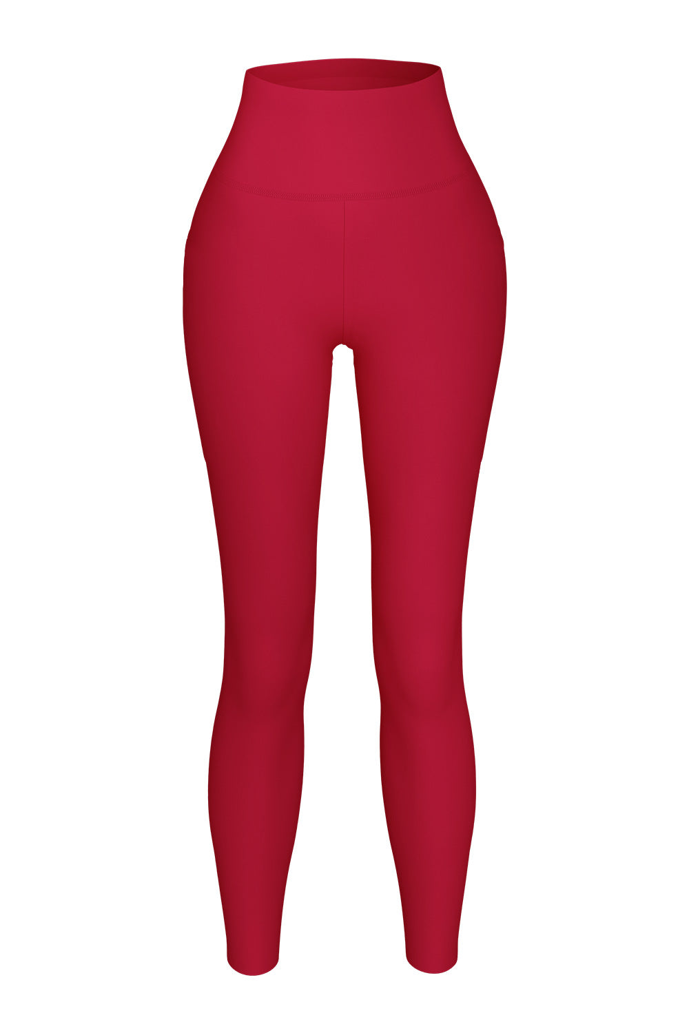 High-Waisted Seamless Yoga Leggings 28"