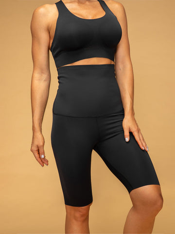 Walk And Talk High Waist Shorts Air Vent Tank Top Set