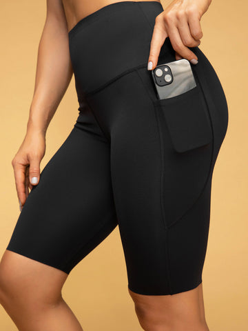 Super Soft Low Waist Pocketed Short Leggings