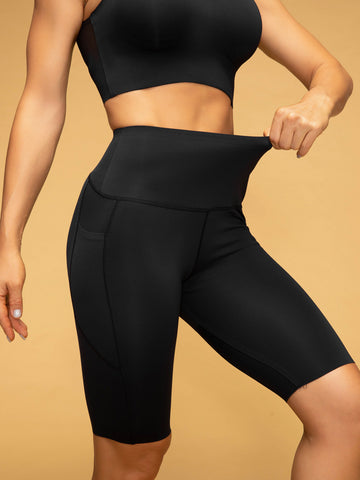 Super Soft Low Waist Pocketed Short Leggings