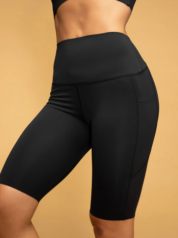 Super Soft Low Waist Pocketed Short Leggings