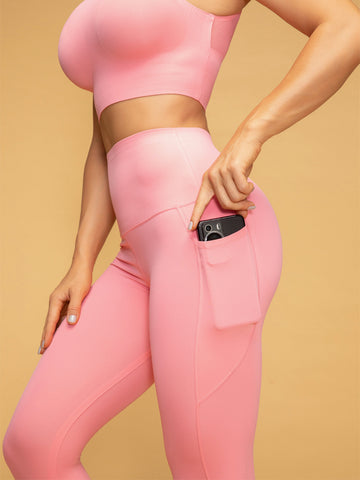 Zero Gravity Mid Waist Soft Pocketed 7/8 Leggings