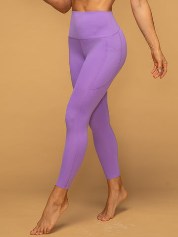 Zero Gravity Mid Waist Soft Pocketed 7/8 Leggings