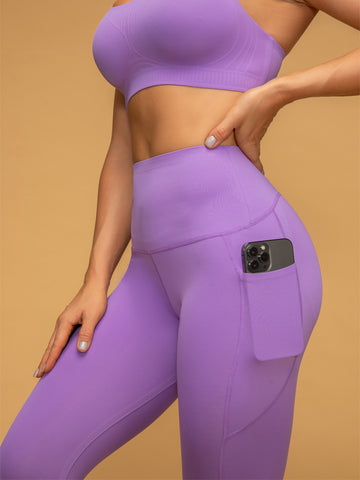 Zero Gravity Mid Waist Soft Pocketed 7/8 Leggings