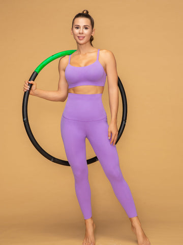 Thin Strap Bra & High Rise 7/8 Leggings Leisure Set