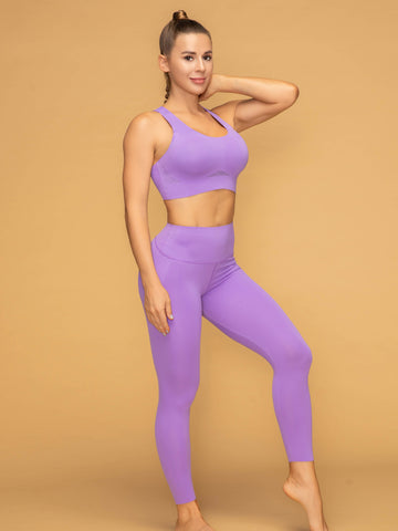 Low Waist 7/8 Leggings Air Vent Tank Shaping Set