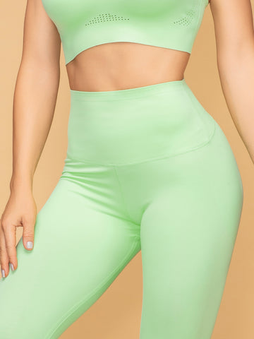 7/8 Mid Rise Shaping Leggings Air Vent Tank Yoga Set