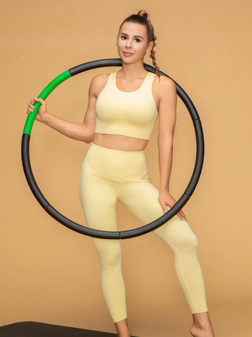 7/8 Mid Waist Shaping Leggings & Cropped Tank Set