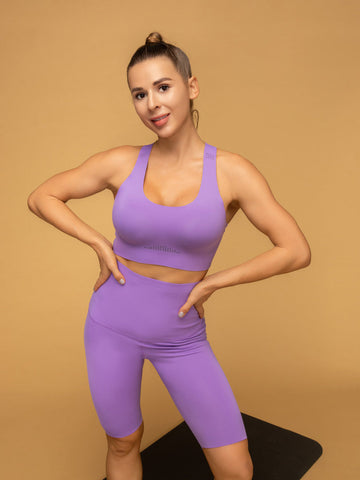 Walk And Talk High Waist Shorts Air Vent Tank Top Set