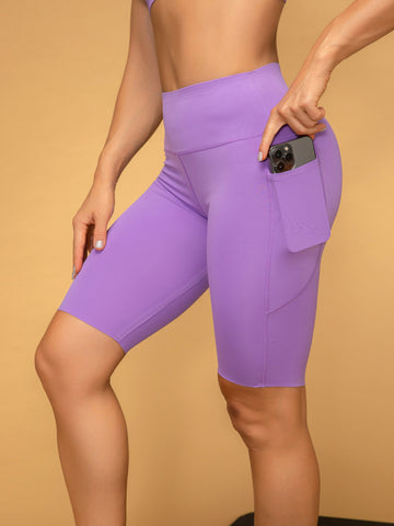 Super Soft Low Waist Pocketed Short Leggings