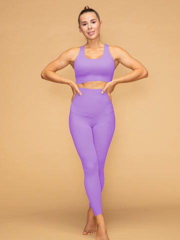 Air Vent Tank & High Waist 7/8 Leggings Workout Set