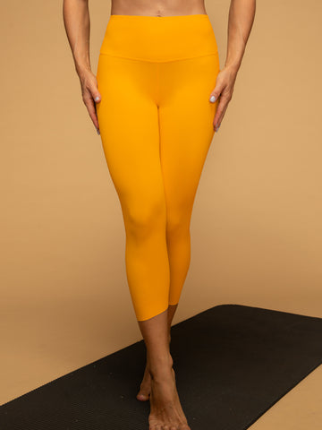 Buttery Soft Low Waist Cropped Running Leggings