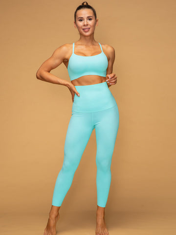 Thin Strap Bra & High Rise 7/8 Leggings Leisure Set