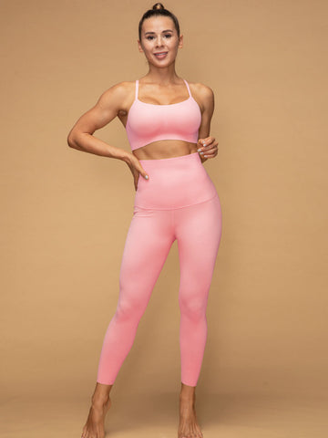 Thin Strap Bra & High Rise 7/8 Leggings Leisure Set