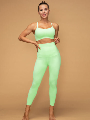 Thin Strap Bra & High Rise 7/8 Leggings Leisure Set