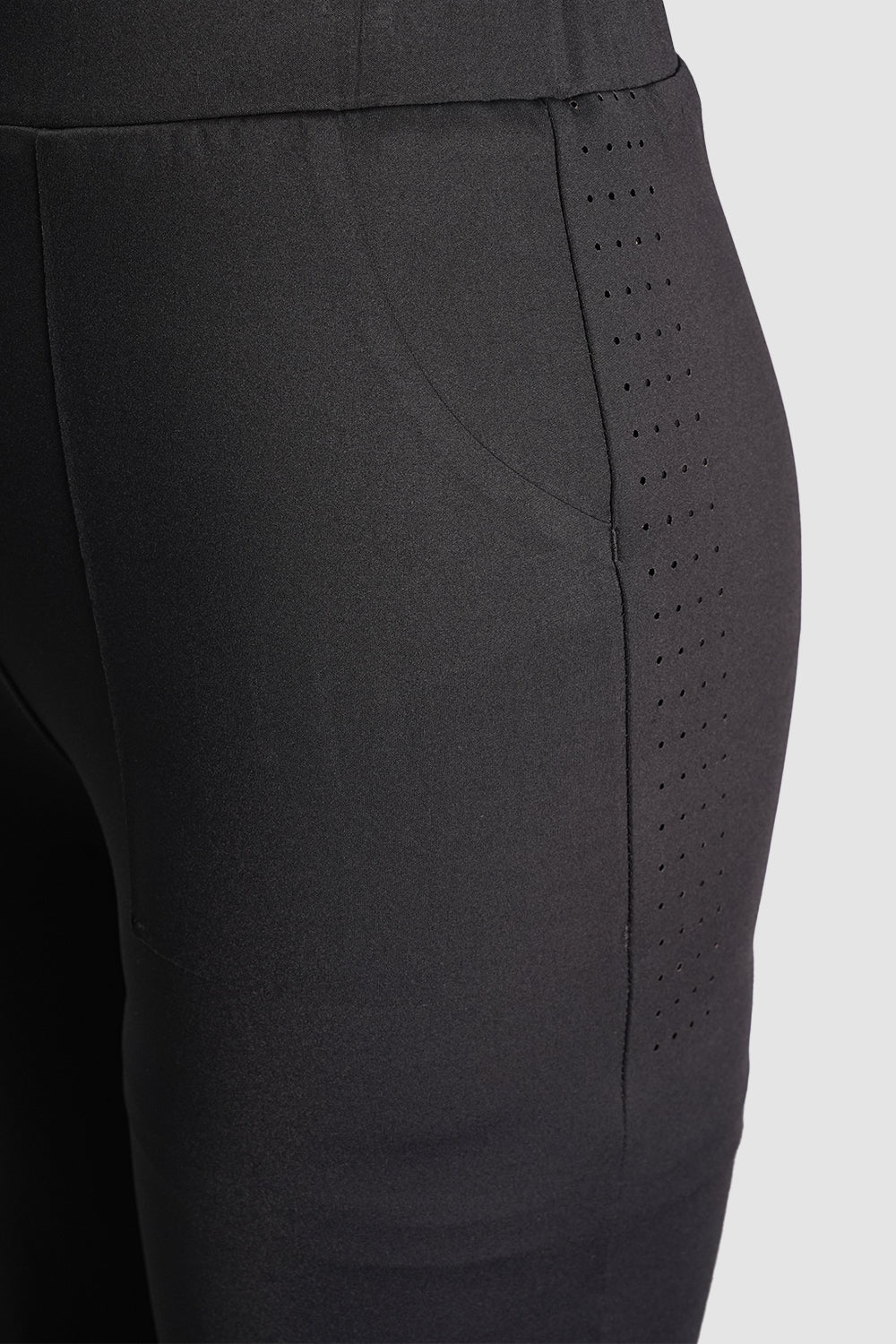 Breathable Side Split Wide Flared Pants