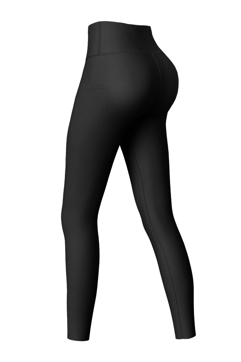 High-Waisted Seamless Yoga Leggings 28"