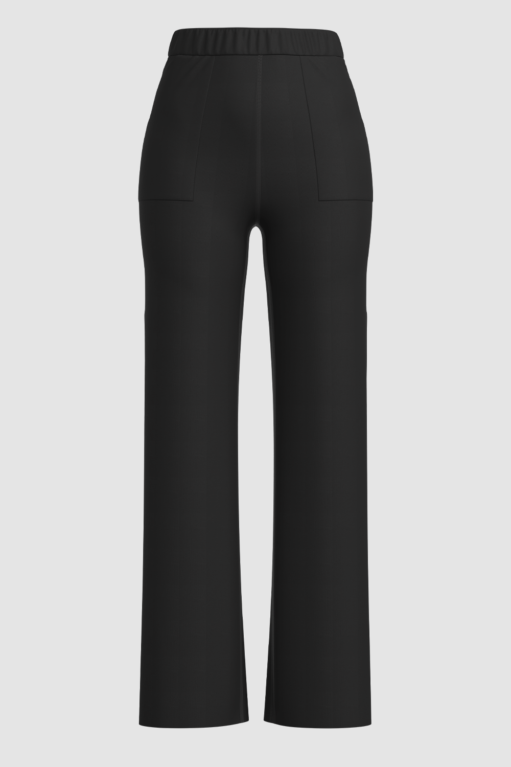 Breathable Side Split Wide Flared Pants