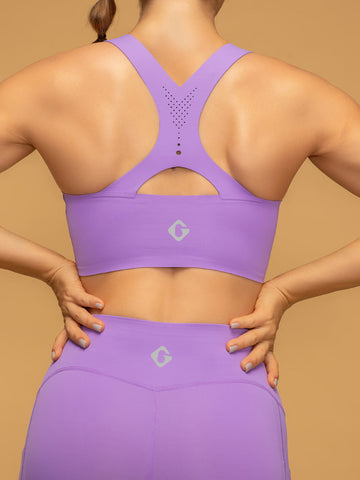 Air Vent Seamless Breathable Cross Back Sports Bra
