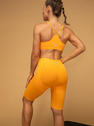 Low Waist Compressive Shorts & Sport Bra Set