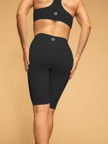 Low Waist Compressive Shorts & Sport Bra Set