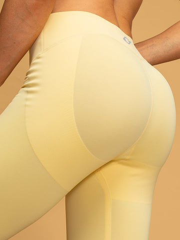 Low Waist Cropped Leggings Thin Strap Workout Set