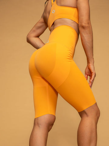 Thin Strap Bra & Short Leggings With Pockets Yoga Set