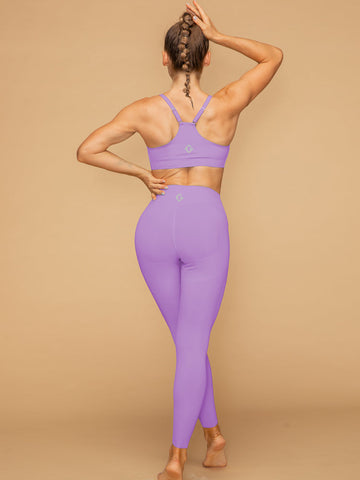 Thin Strap Bra & Workout Mid Rise 7/8 Soft Leggings