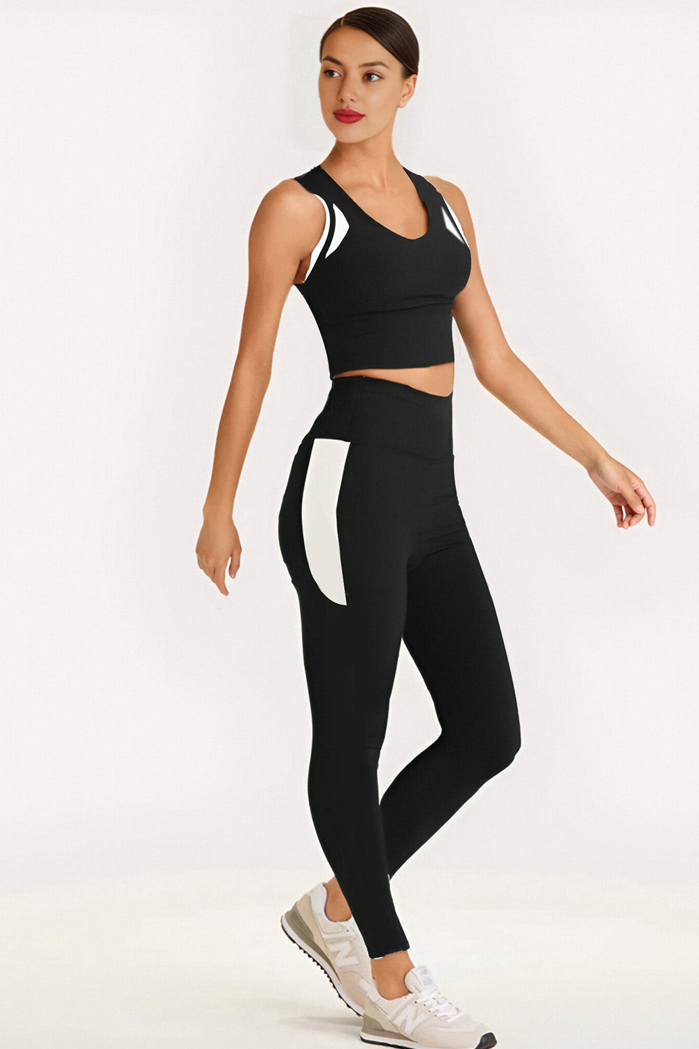 Brilliant Black Create Flexibility Women's Sets