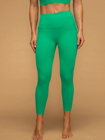 Buttery Soft Low Waist Seamless Pocketed 7/8 Leggings