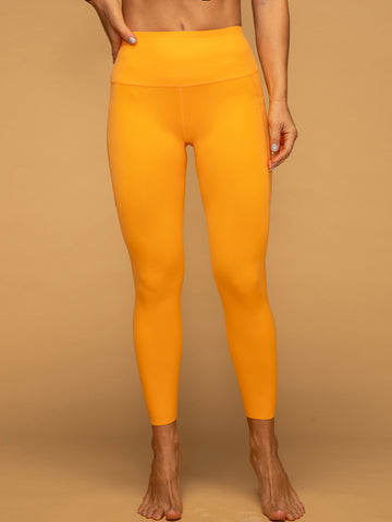 Buttery Soft Low Waist Seamless Pocketed 7/8 Leggings
